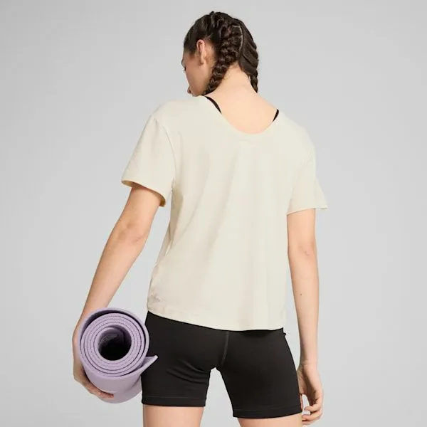 Puma TShirts and Tops MOVE CLOUDSPUN 039s Loose Fit Tee Alpine Snow 8211 Women Puma TShirts and Tops MOVE CLOUDSPUN 039s Loose Fit Tee Alpine Snow 8211 Women