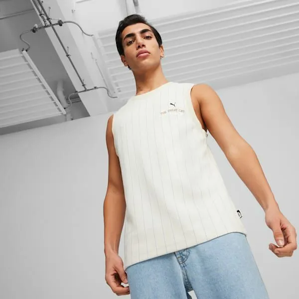 Puma TShirts and Tops Nostalgia 039s Tank Top Alpine Snow 8211 Men