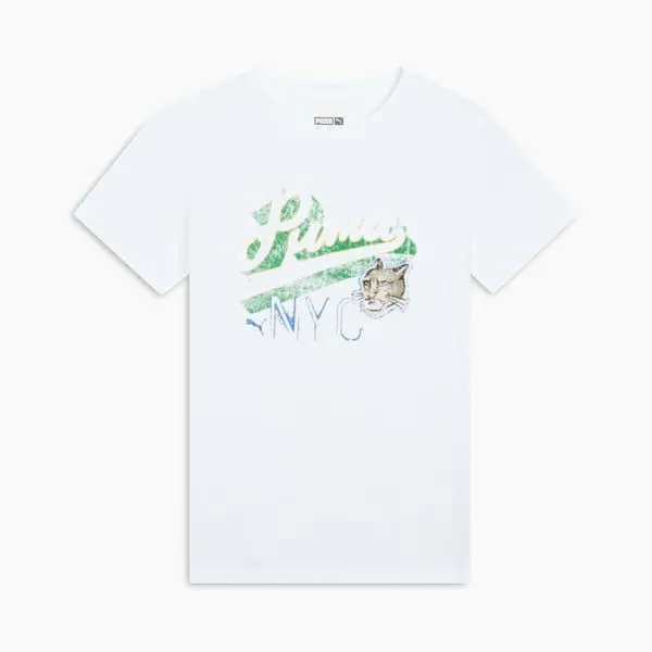Puma TShirts and Tops NYC Flagship Remix 039s Tee Puma White 8211 Women