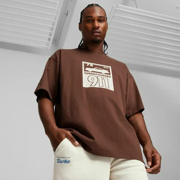 Puma TShirts and Tops Porsche Legacy Statement 039s Motorsport Graphic Tee Chestnut Brown 8211 Men Puma TShirts and Tops Porsche Legacy Statement 039s Motorsport Graphic Tee Chestnut Brown 8211 Men