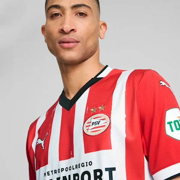 Puma TShirts and Tops PSV Eindhoven 2425 Home Replica 039s Soccer Jersey For All Time Redpuma White 8211 Men Puma TShirts and Tops PSV Eindhoven 2425 Home Replica 039s Soccer Jersey For All Time Redpuma White 8211 Men