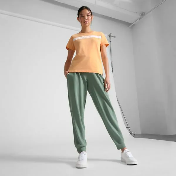 Puma TShirts and Tops PUMA Upfront Line 039s Tee Almost Apricot 8211 Women
