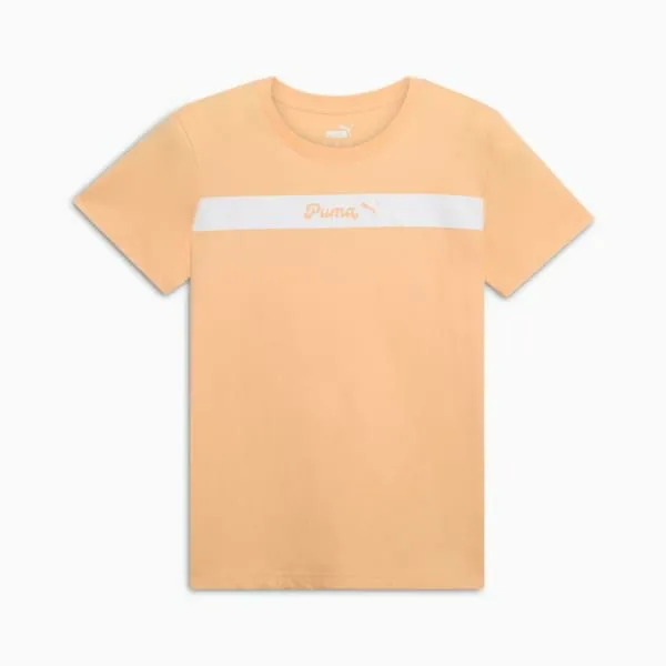 Puma TShirts and Tops PUMA Upfront Line 039s Tee Almost Apricot 8211 Women