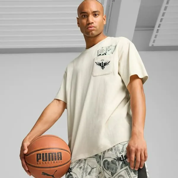 Puma TShirts and Tops PUMA X LAMELO BALL Bucks 039s Basketball Tee Alpine Snow 8211 Men Puma TShirts and Tops PUMA X LAMELO BALL Bucks 039s Basketball Tee Alpine Snow 8211 Men