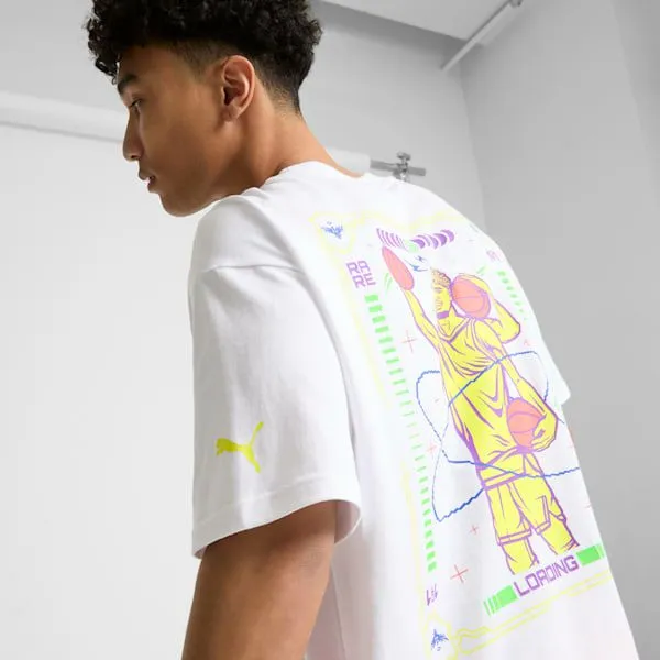 Puma TShirts and Tops PUMA X LAMELO BALL Spark 039s Basketball Tee Puma White 8211 Men Puma TShirts and Tops PUMA X LAMELO BALL Spark 039s Basketball Tee Puma White 8211 Men
