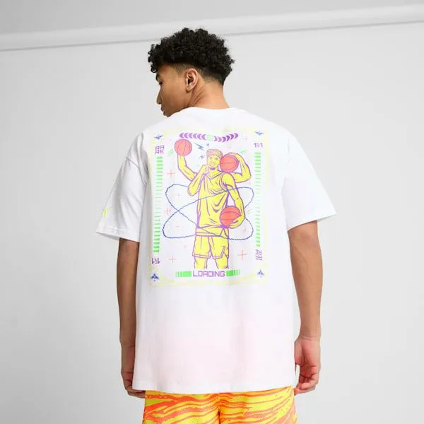 Puma TShirts and Tops PUMA X LAMELO BALL Spark 039s Basketball Tee Puma White 8211 Men Puma TShirts and Tops PUMA X LAMELO BALL Spark 039s Basketball Tee Puma White 8211 Men