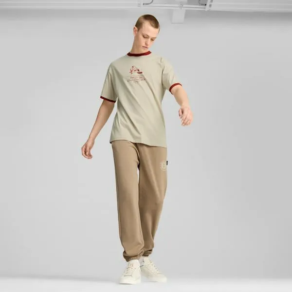 Puma TShirts and Tops PUMA X PALM TREE CREW 039s Tee Desert Dust 8211 Men
