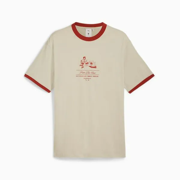 Puma TShirts and Tops PUMA X PALM TREE CREW 039s Tee Desert Dust 8211 Men