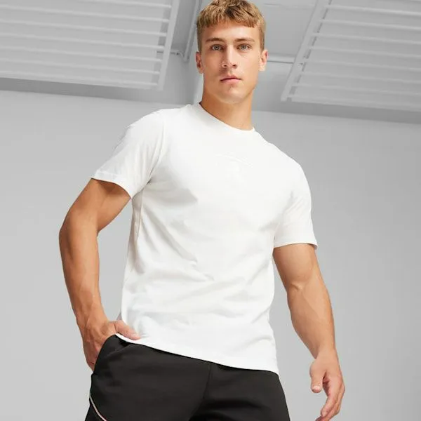Puma TShirts and Tops Scuderia Ferrari Big Shield 039s Motorsport Tonal Tee Puma White 8211 Men
