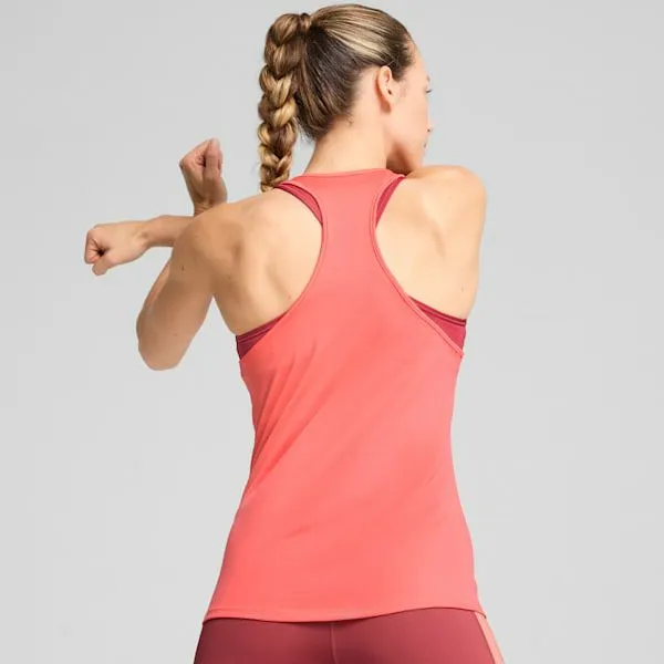 Puma TShirts and Tops TAD ESSENTIALS Racerback Tank Peach Frost 8211 Women