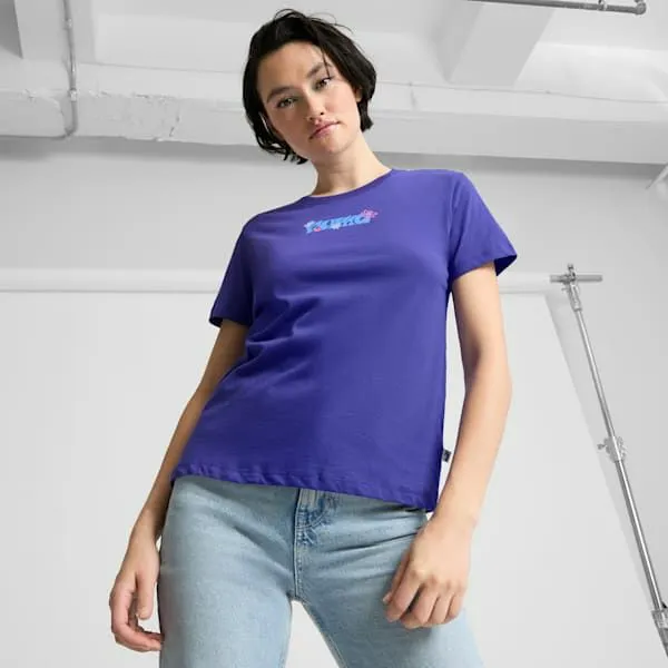 Puma TShirts and Tops That 70039s Tee 039s Tee Lapis Lazuli 8211 Women