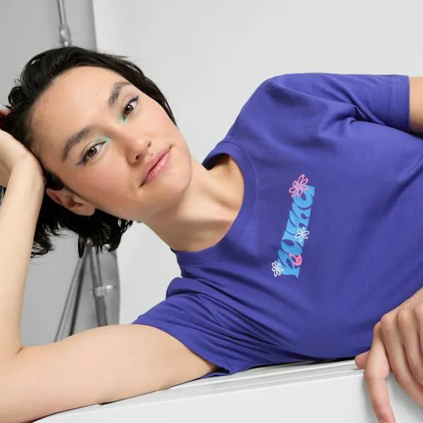Puma TShirts and Tops That 70039s Tee 039s Tee Lapis Lazuli 8211 Women