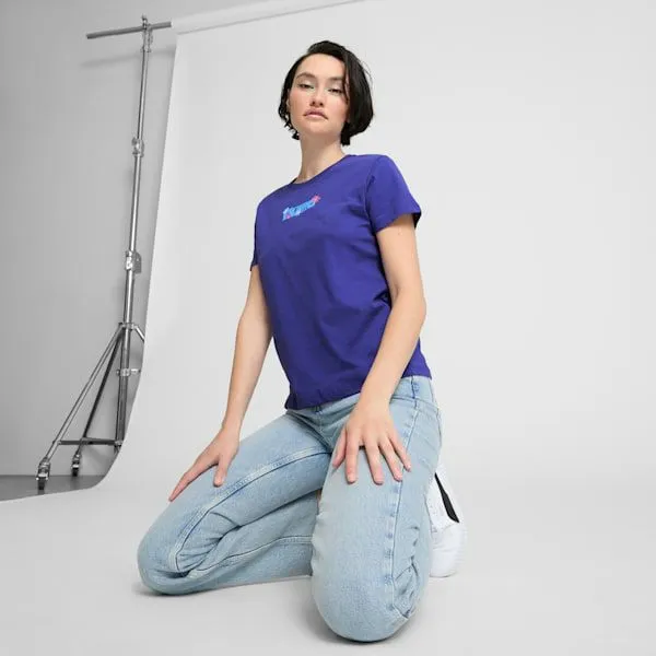 Puma TShirts and Tops That 70039s Tee 039s Tee Lapis Lazuli 8211 Women