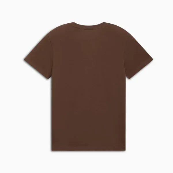 Puma TShirts and Tops Upfront Line Logo 039s Tee Espresso Brown 8211 Women