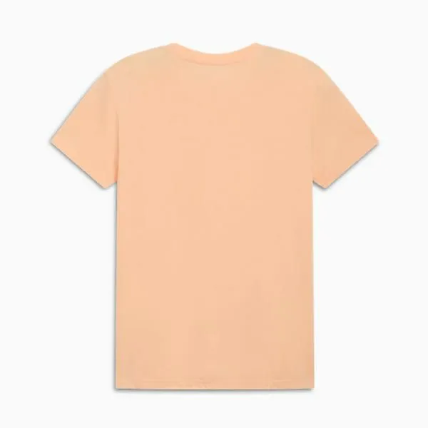 Puma TShirts and Tops Upfront Line Logo 039s Tee Peach Fizz 8211 Women