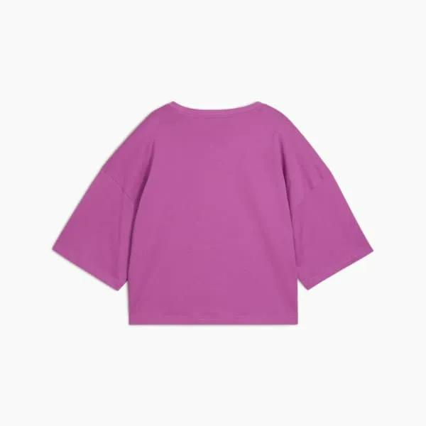 Puma TShirts and Tops Wardrobe Essentials 039s Oversized Short Tee Wild Berry 8211 Women Puma TShirts and Tops Wardrobe Essentials 039s Oversized Short Tee Wild Berry 8211 Women