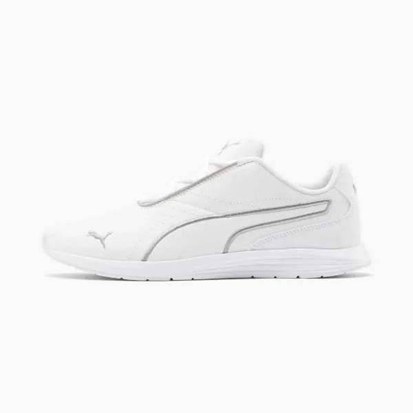 Puma Training and Gym Ella Lace Up 039s Running Shoes Puma Whitepuma Silver 8211 Women