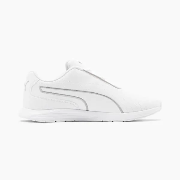 Puma Training and Gym Ella Lace Up 039s Running Shoes Puma Whitepuma Silver 8211 Women Puma Training and Gym Ella Lace Up 039s Running Shoes Puma Whitepuma Silver 8211 Women