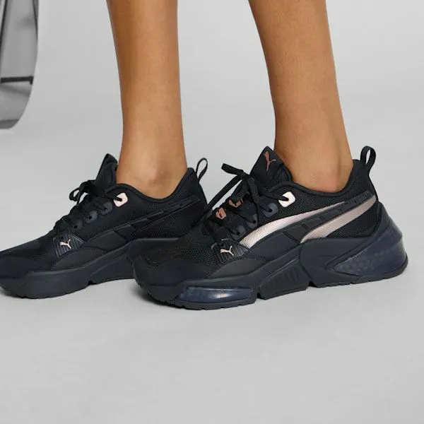 Puma Training and Gym LQDCELL Optic Evo 039s Training Shoes Puma Blackrose Gold 8211 Women