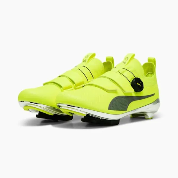 Puma Training and Gym PWRSPIN Indoor Cycling Shoes Yellow Alertcast Iron 8211 Women