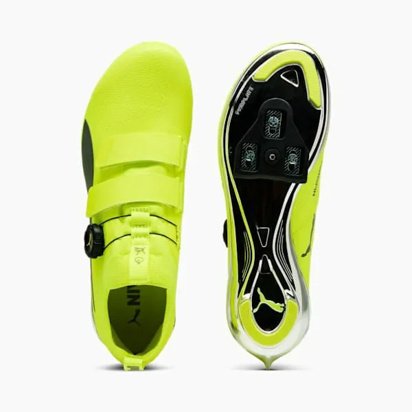 Puma Training and Gym PWRSPIN Indoor Cycling Shoes Yellow Alertcast Iron 8211 Women