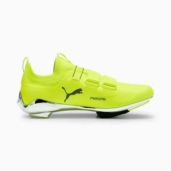 Puma Training and Gym PWRSPIN Indoor Cycling Shoes Yellow Alertcast Iron 8211 Women
