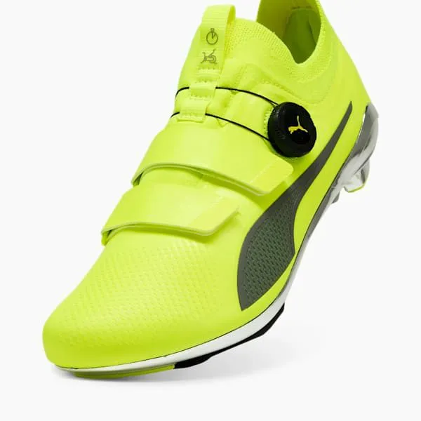 Puma Training and Gym PWRSPIN Indoor Cycling Shoes Yellow Alertcast Iron 8211 Women