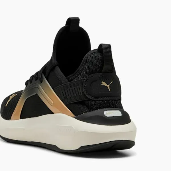 Puma Training and Gym Softride Enzo 5 Metallic 039s Running Shoes Puma Blackwarm Whitepuma Gold 8211 Women Puma Training and Gym Softride Enzo 5 Metallic 039s Running Shoes Puma Blackwarm Whitepuma Gold 8211 Women