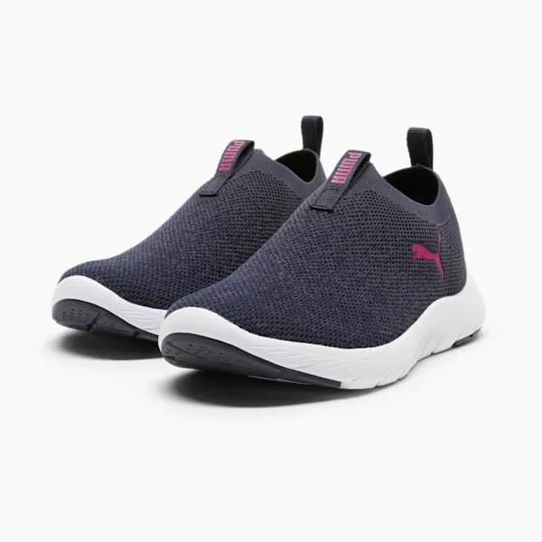 Puma Training and Gym Softride Remi SlipOn Knit 039s Running Shoes New Navypuma Navymagenta Gleam 8211 Women Puma Training and Gym Softride Remi SlipOn Knit 039s Running Shoes New Navypuma Navymagenta Gleam 8211 Women