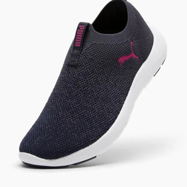 Puma Training and Gym Softride Remi SlipOn Knit 039s Running Shoes New Navypuma Navymagenta Gleam 8211 Women Puma Training and Gym Softride Remi SlipOn Knit 039s Running Shoes New Navypuma Navymagenta Gleam 8211 Women