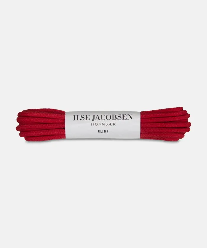Rainboots Ilse Jacobsen Rainboots Accessories Laces For Rub1 8211 Red