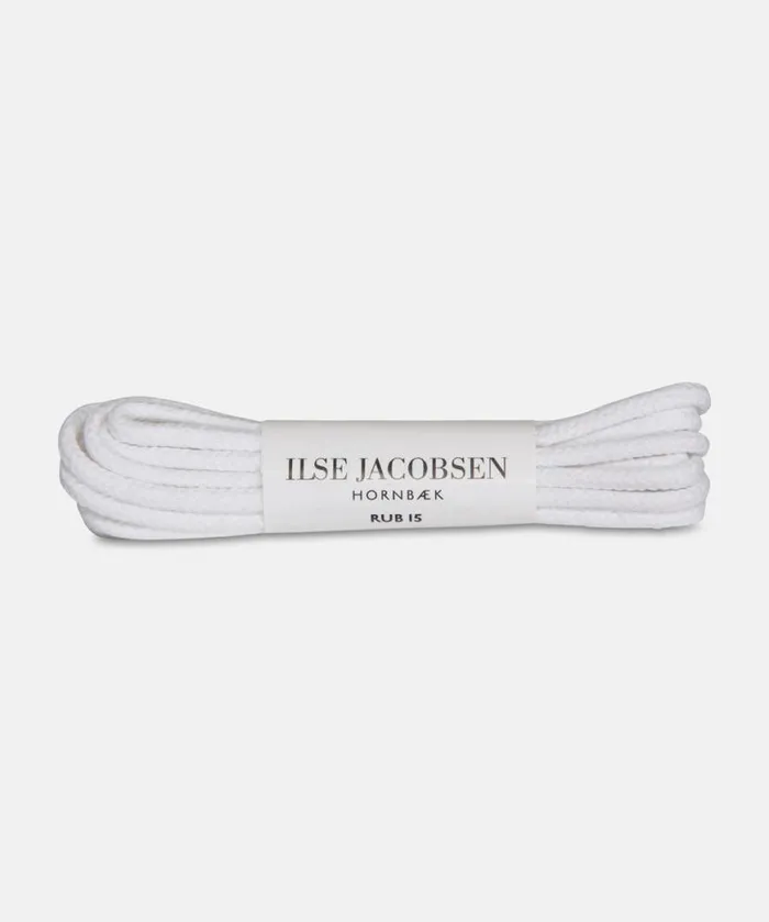 Rainboots Ilse Jacobsen Rainboots Accessories Laces For Rub15 8211 White