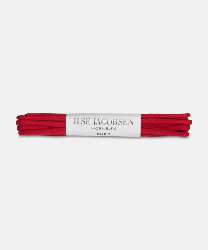 Rainboots Ilse Jacobsen Rainboots Accessories Laces For Rub2 8211 Red