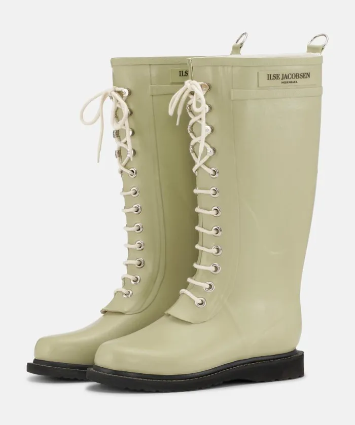 Rainboots Ilse Jacobsen Rainboots Long Long Rubber Boots 8211 Olive Grass