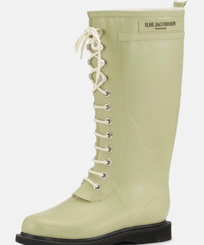 Rainboots Ilse Jacobsen Rainboots Long Long Rubber Boots 8211 Olive Grass