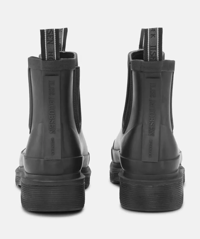 Rainboots Ilse Jacobsen Rainboots Short Short Rubber Boots 8211 Black