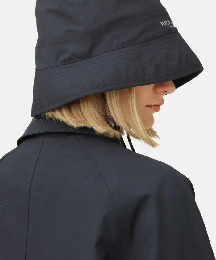 Rainwear Ilse Jacobsen Rain Accessories Rain Hat 8211 Dark Indigo