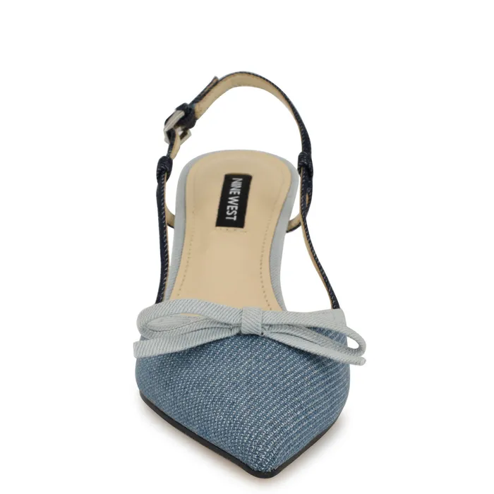 Reega Bow Slingback Pumps