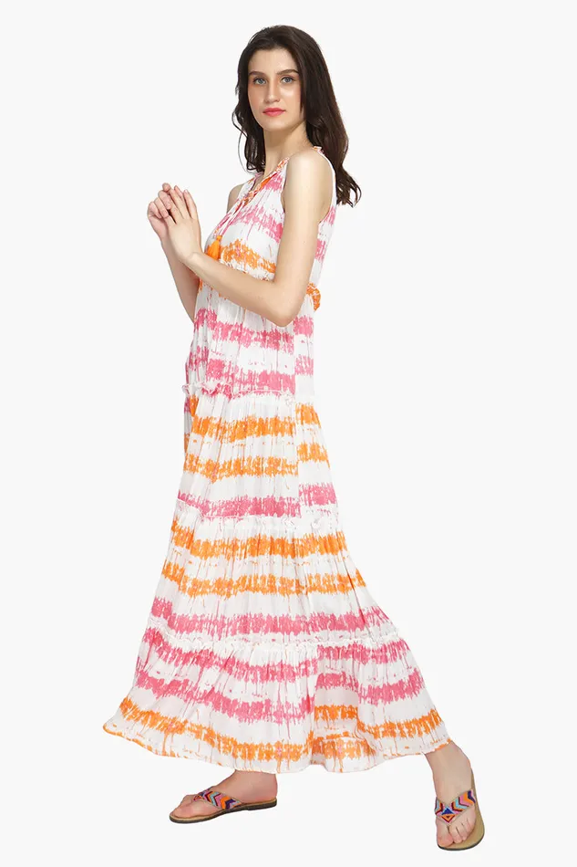 Reva Tie Dye Maxi Dress Reva Tie Dye Maxi Dress