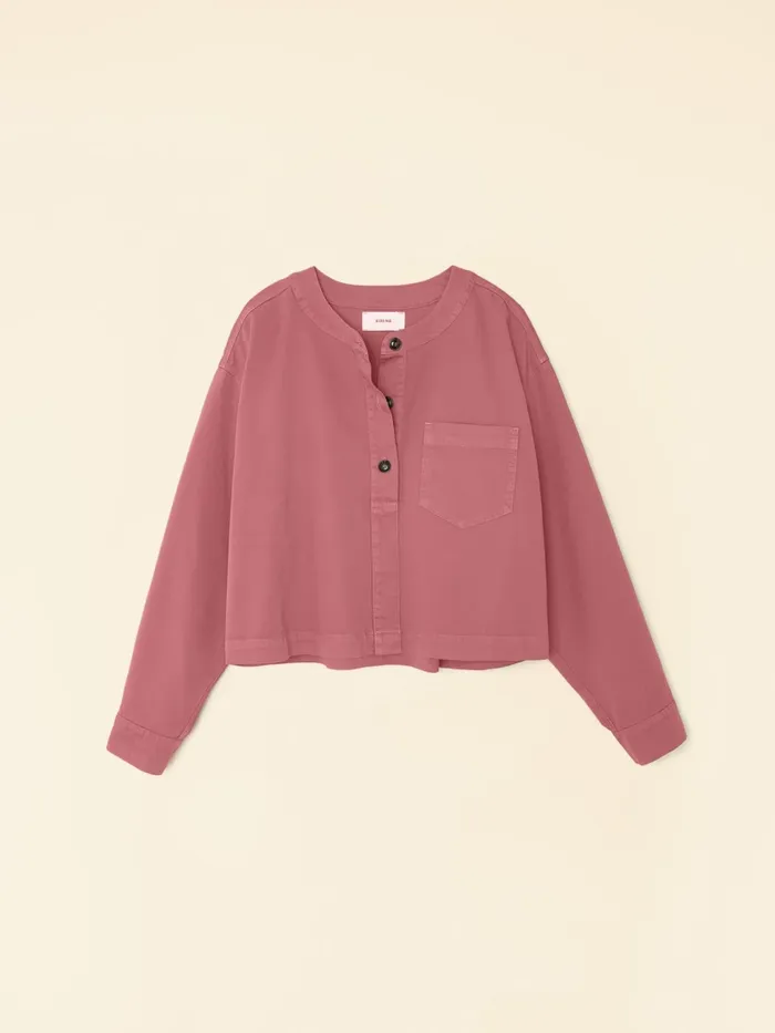 Rosewood Nicky Twill Top Tops XRENA Women Rosewood Nicky Twill Top Tops XRENA Women