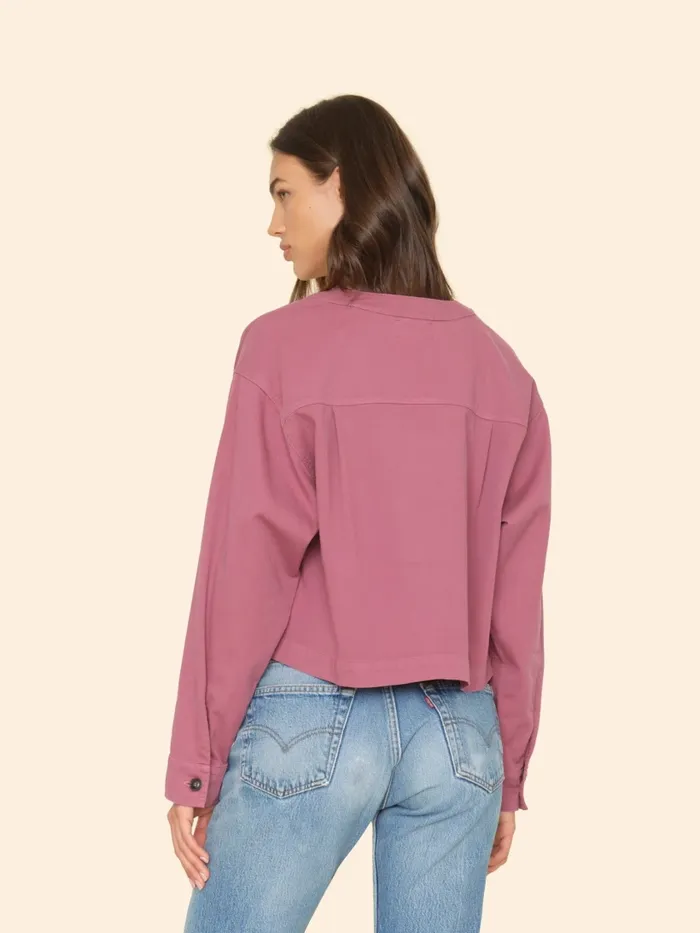 Rosewood Nicky Twill Top Tops XRENA Women Rosewood Nicky Twill Top Tops XRENA Women