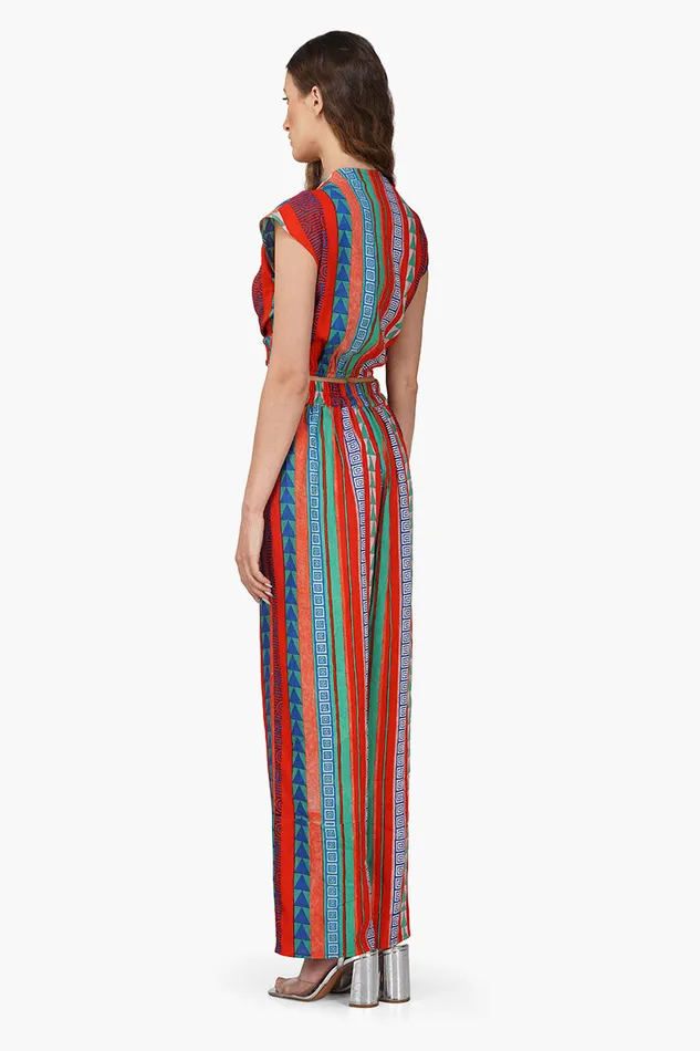 Ruby Aztec Printed Stripe Pant Ruby Aztec Printed Stripe Pant