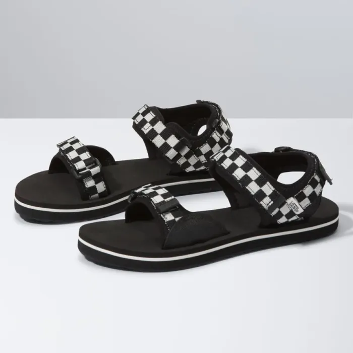 Sandals Vans Women Checkerboard TriLock BlackWhite