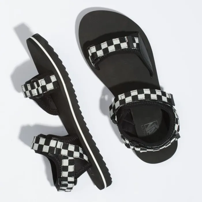 Sandals Vans Women Checkerboard TriLock BlackWhite Sandals Vans Women Checkerboard TriLock BlackWhite