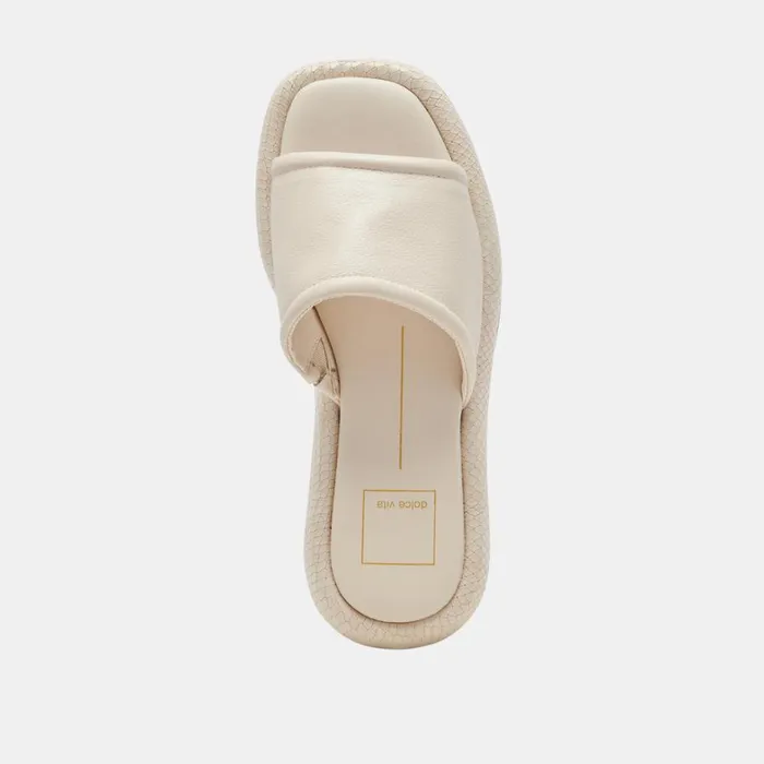 Sandals Women Dolce Vita Aisha Sandals Ivory Leather