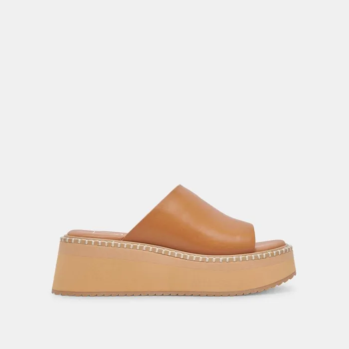 Sandals Women Dolce Vita Darcel Sandals Tan Leather