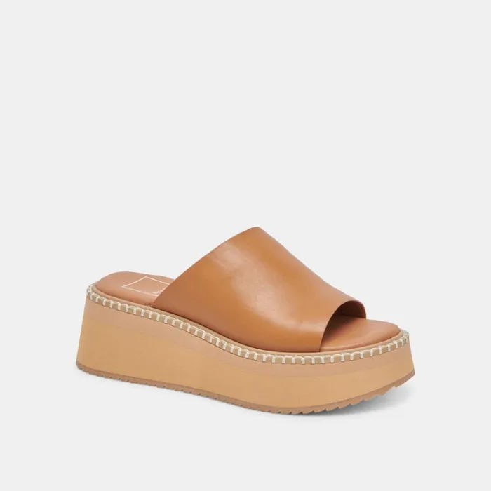 Sandals Women Dolce Vita Darcel Sandals Tan Leather