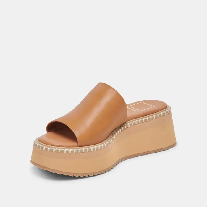 Sandals Women Dolce Vita Darcel Sandals Tan Leather