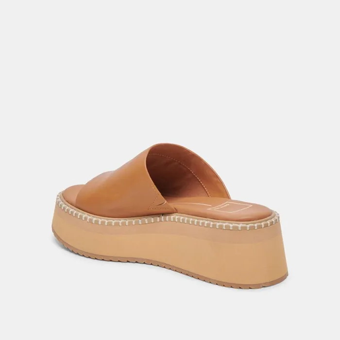 Sandals Women Dolce Vita Darcel Sandals Tan Leather