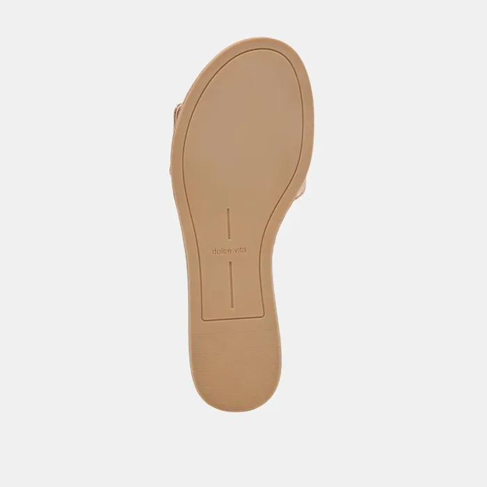 Sandals Women Dolce Vita Dasa Sandals Gold Crackled Leather